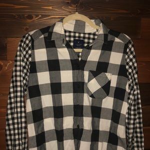 American Eagle Jegging Shirt Flannel XS